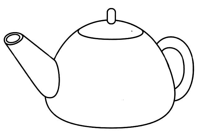 茶壶茶壶简笔画