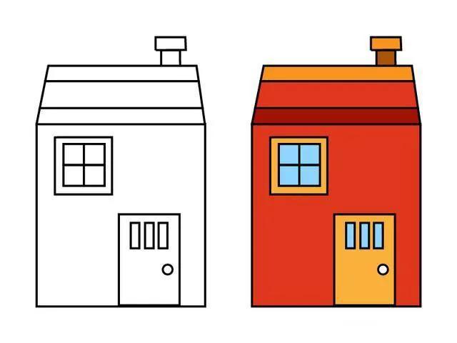 9种超简单有趣的房子简笔画