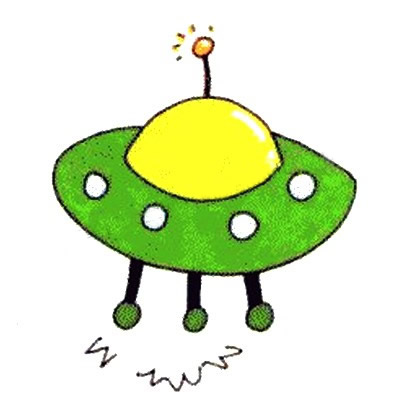 外星飞碟外星飞碟的画法教程简笔画