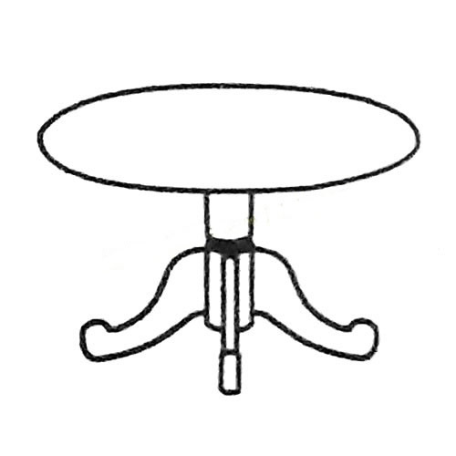 中式桌子简笔画图片
