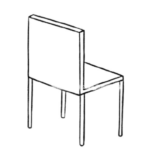 椅子的简单画法图椅子简笔画