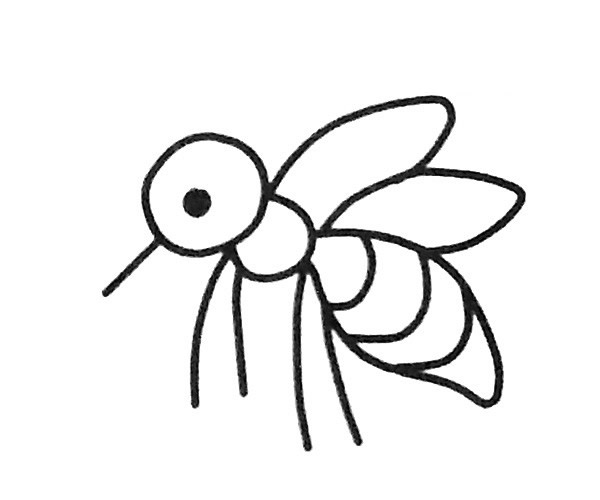 6款卡通蚊子 卡通蚊子简笔画
