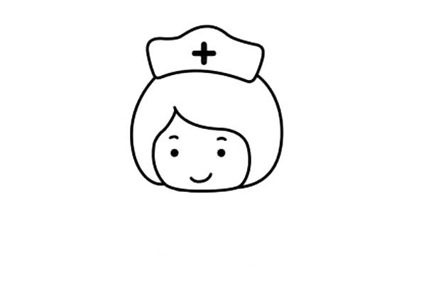 护士简便画法图片