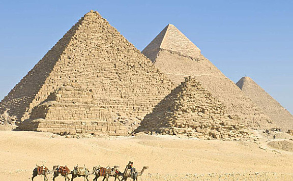 科学家是怎么测金字塔高度的