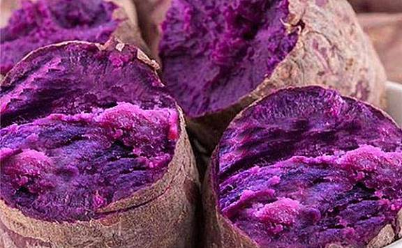 紫薯煮熟为什么会变成蓝薯