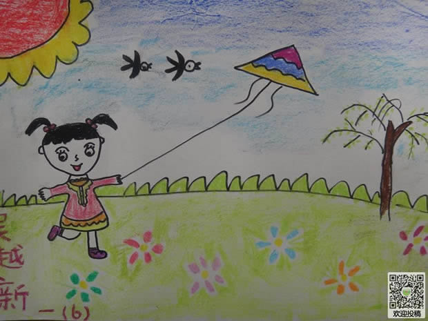 三年级春天的绘画作品图片