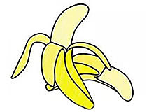 剥开的香蕉_剥开的香蕉图解简笔画