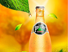Photoshop设计时尚的夏季啤酒广告