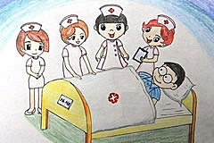 512国际护士节儿童画图片大全