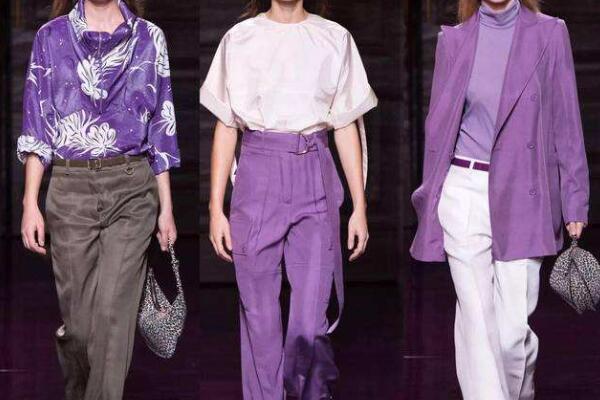 紫色裤子搭配什么颜色上衣