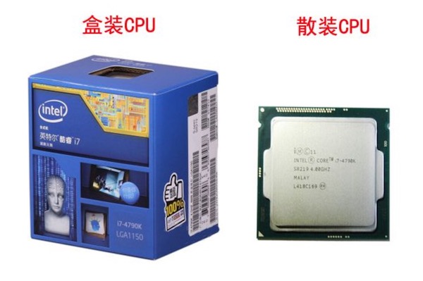 CPU盒装和散装的区别是什么