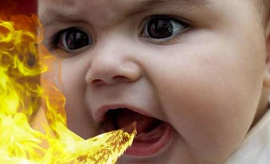 宝宝容易上火的原因
