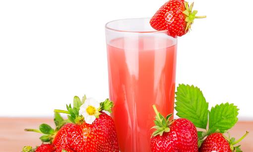 草莓汁的营养价值和作用