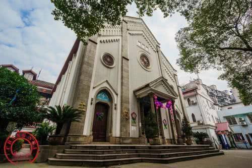 湖南著名地标性建筑：长沙市天主教堂有100多年历史
