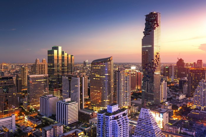 泰国最有名的地标建筑：大京都大厦高314米