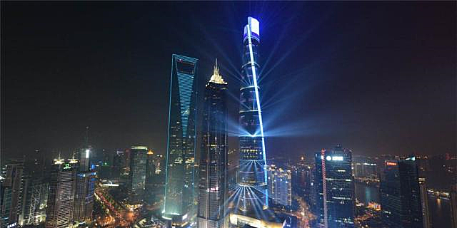 中国第一高楼：上海中心大厦高632米