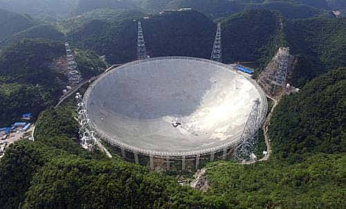 世界上最大的射电望远镜