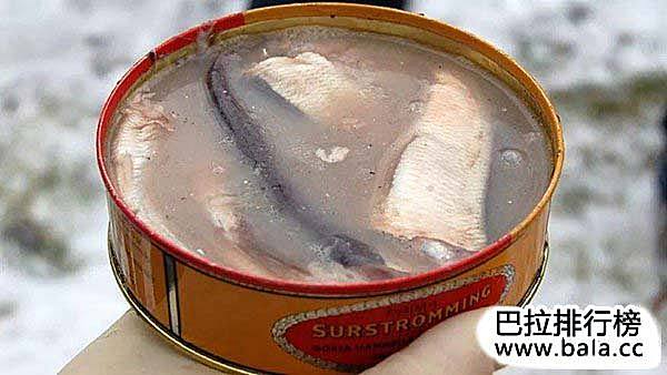 世界上十大最臭的食物：瑞典腌鲱鱼独占鳌头