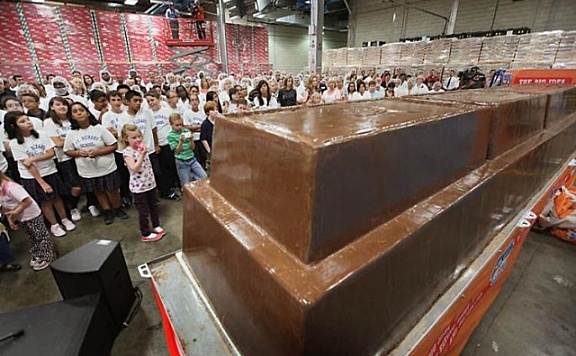 世界上最大的巧克力棒