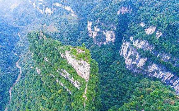 中国十大最美峡谷峰林景观