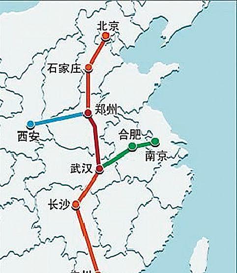 中国10大最长高铁线路 京广高铁仅排第二