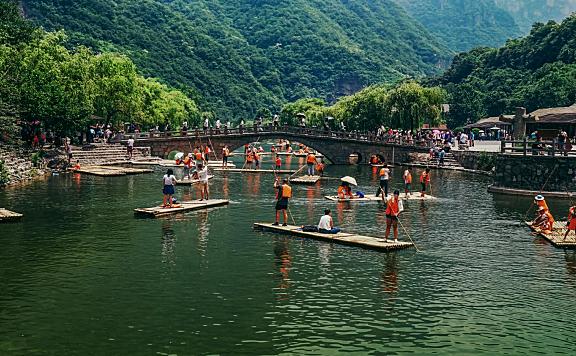 云台山风景区真的美的跟仙境一样