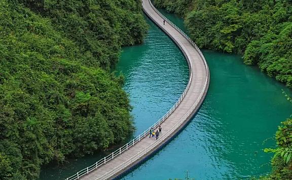 武陵山十佳景点，宣恩狮子关旅游