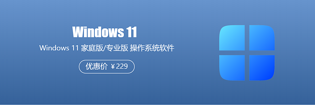 Windows 11 家庭版/专业版 操作系统软件